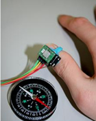 Omnidirectional, no-load control switch that uses a triaxial magnetic sensor.