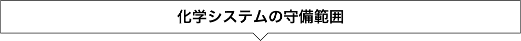 化学システムの守備範囲