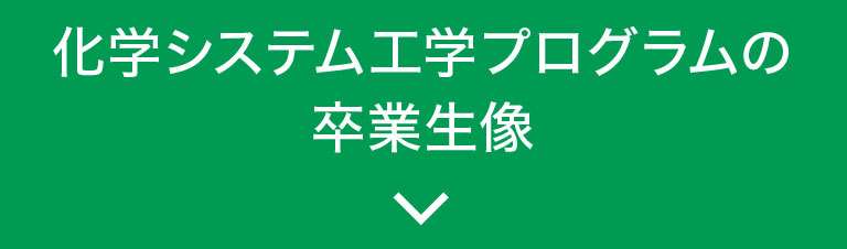 化学システム工学プログラムの卒業生像