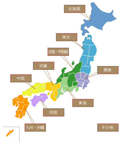 新潟大学工学部 地域別入学者数