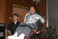Talk given by a wheelchair user