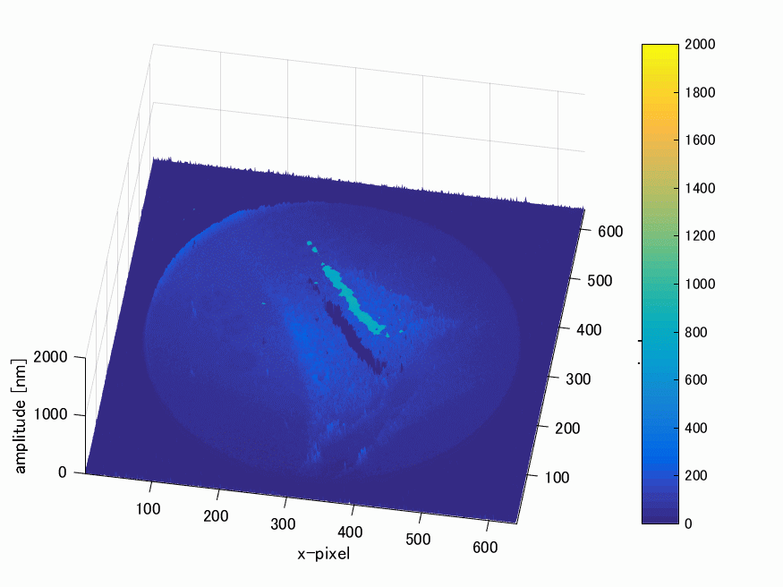 鼓膜の振動様態復元