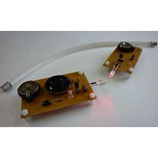 簡単電子工作で光通信！